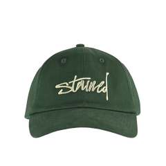 Green Washed Cap