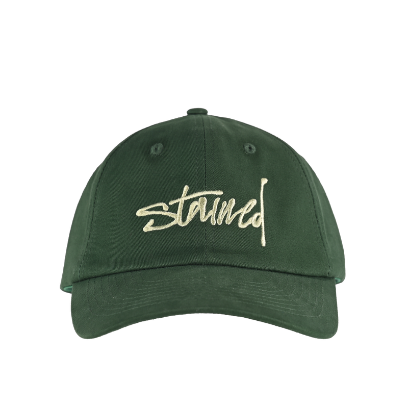 Green Washed Cap