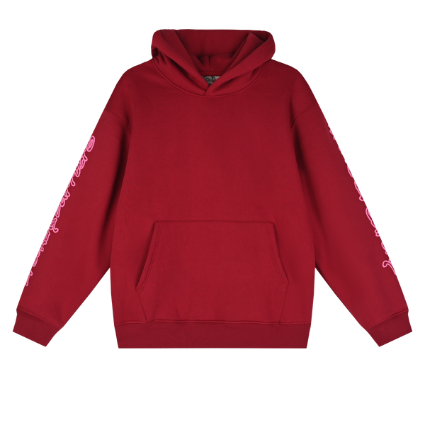 Carmine Red Hoodie