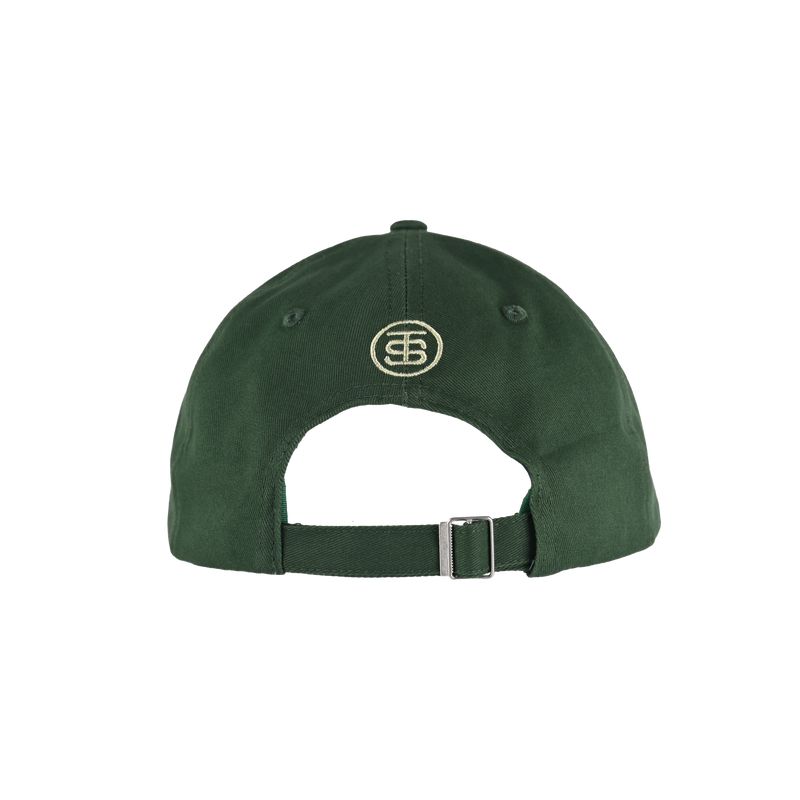 Green Washed Cap