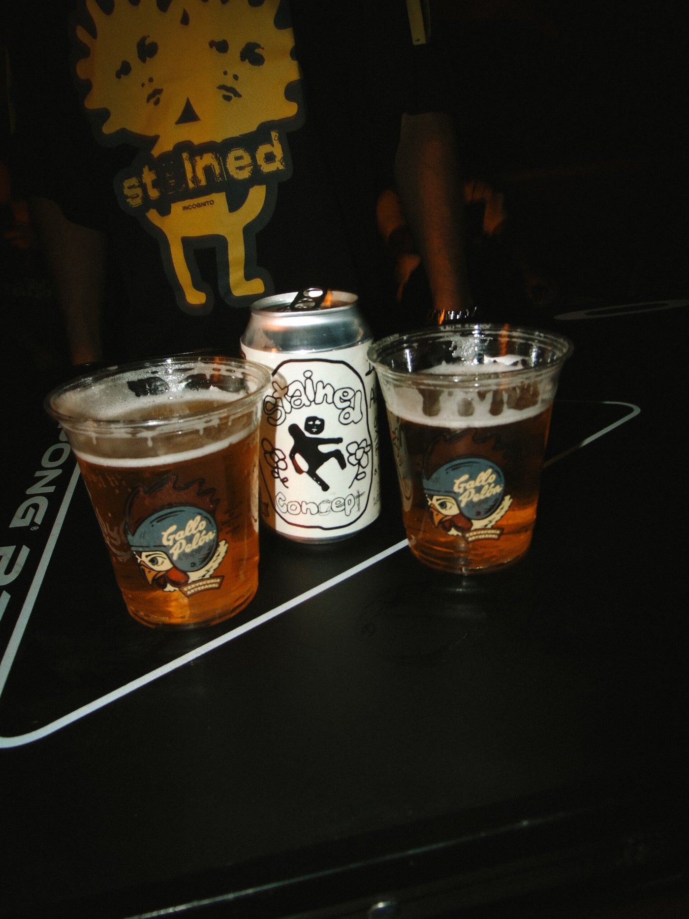 Stained X Gallo Pelon