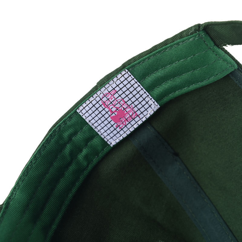 Green Washed Cap