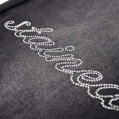 Frosted Black Denim