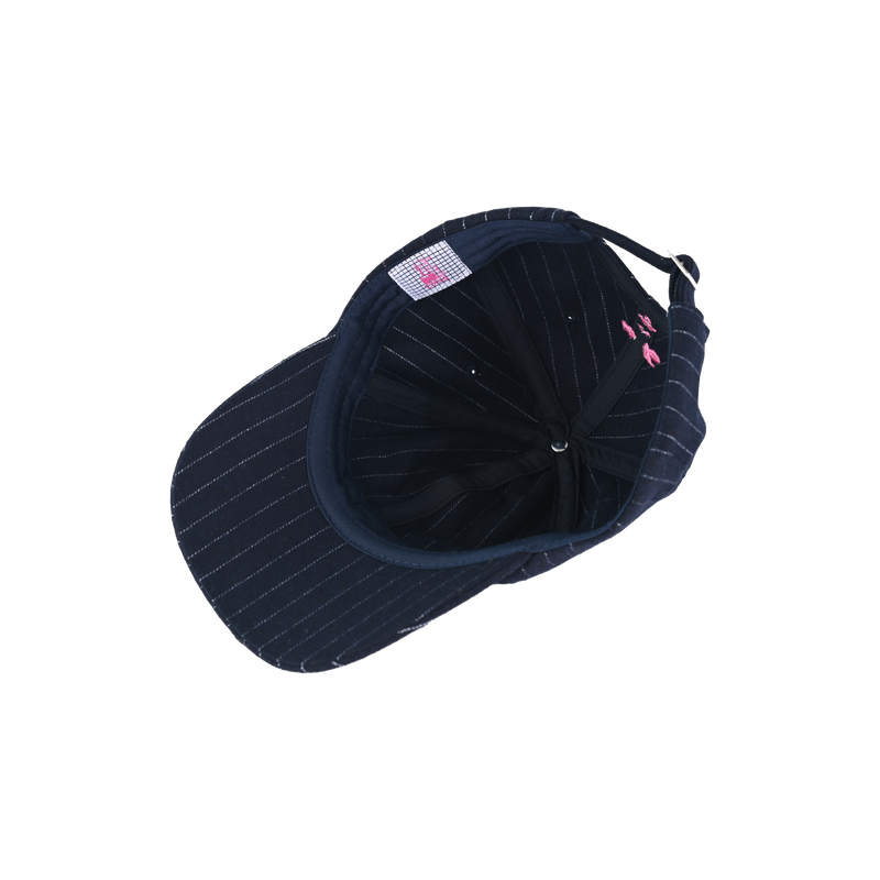 Navy Striped Cap
