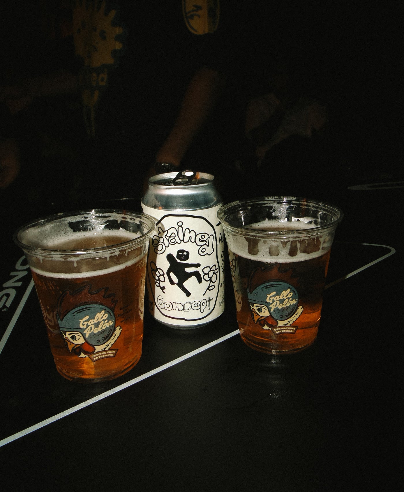 Stained X Gallo Pelon