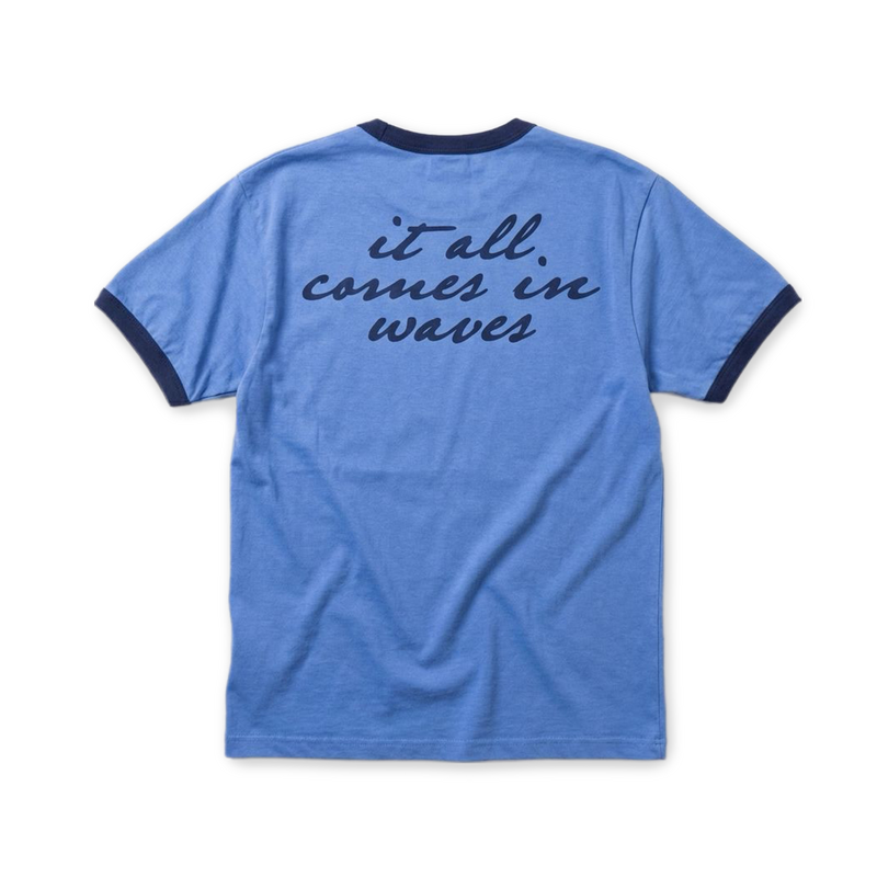 BLUE WAVES TSHIRT