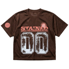 BROWN MESH JERSEY