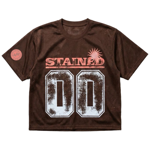 BROWN MESH JERSEY