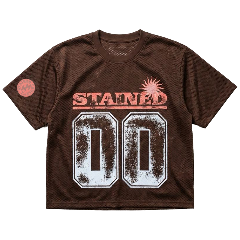 BROWN MESH JERSEY