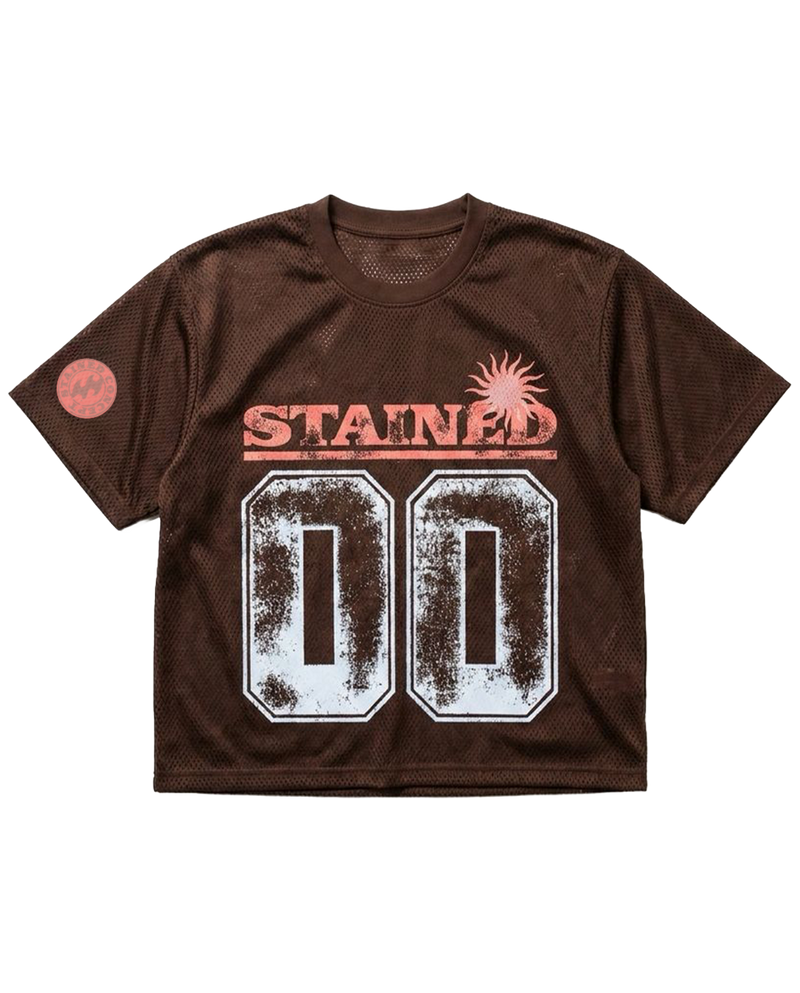 BROWN MESH JERSEY