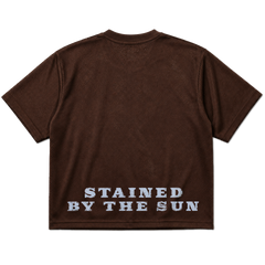 BROWN MESH JERSEY