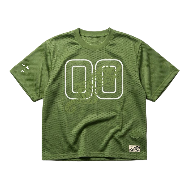GREEN MESH JERSEY