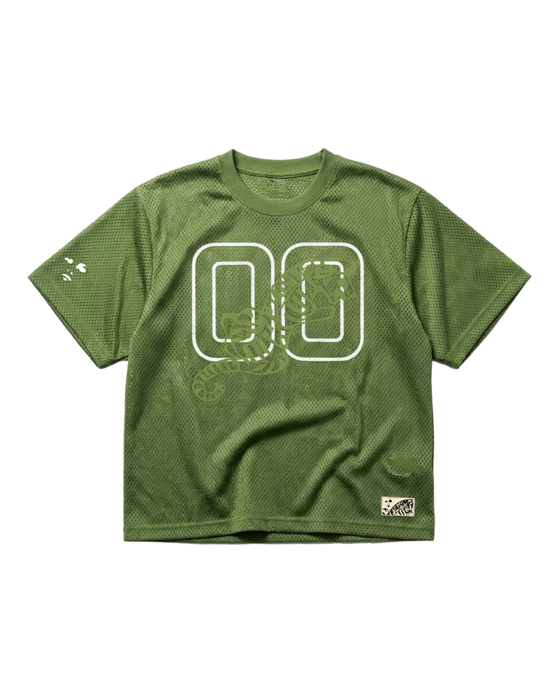GREEN MESH JERSEY