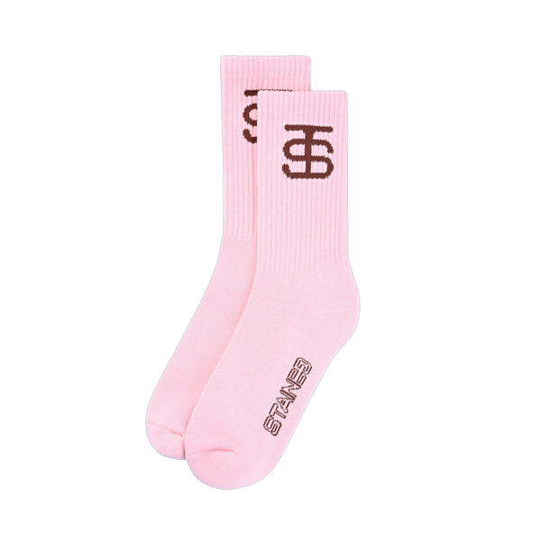 PINK COTTON CANDY SOCKS