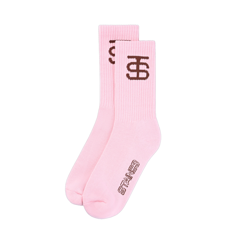 PINK COTTON CANDY SOCKS